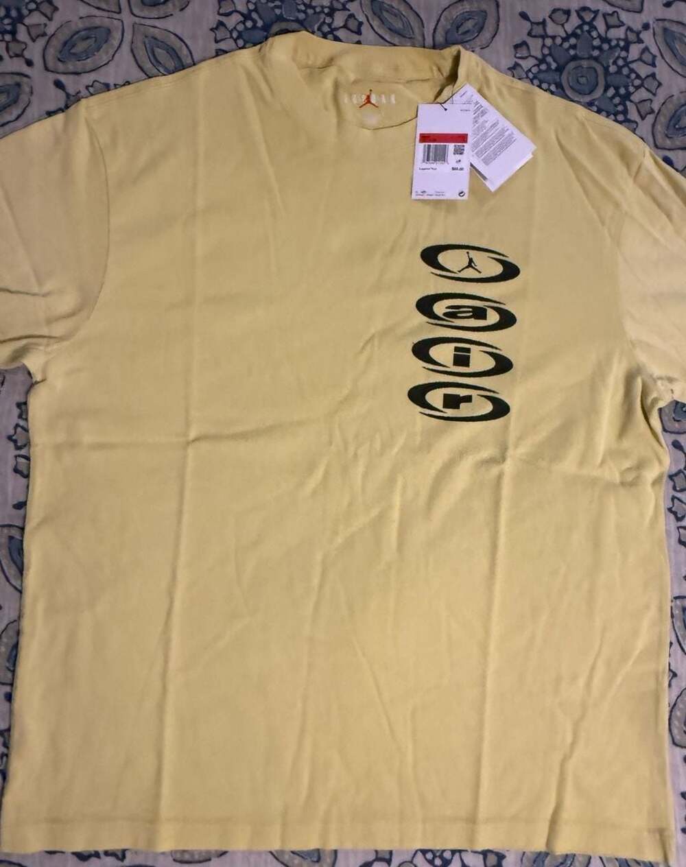 Jordan x Travis Scott Cactus Jack T-Shirt Celery DZ5514-308
